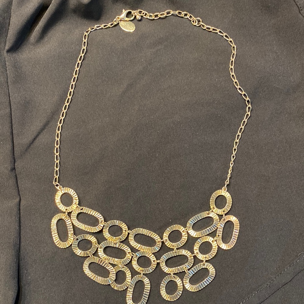 White House Black Market Gold Necklace